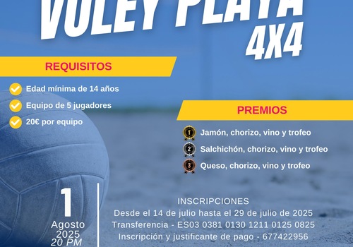 MARATÓN DE VÓLEY PLAYA 4X4