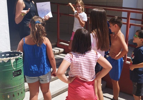 OTRO DIA MAS EN EL CAMPAMENTO URBANO 