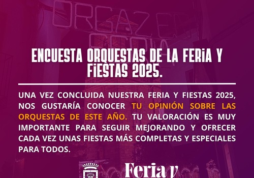 ENCUESTA ORQUESTAS FERIA 2025