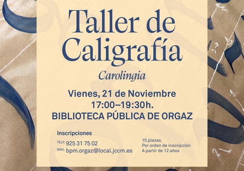 NUEVO TALLER CALIGRAFÍA