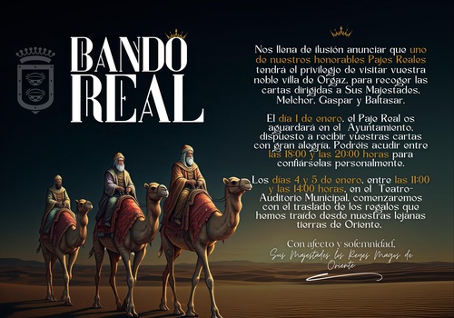 BANDO REAL DE ORGAZ
