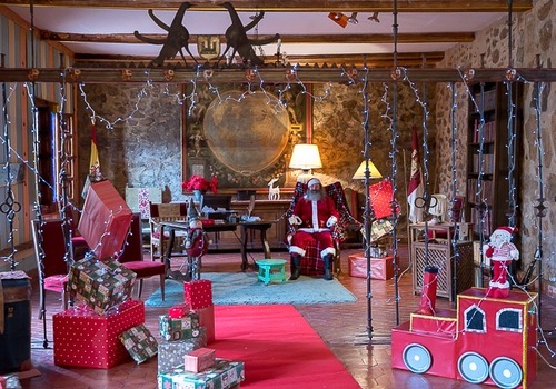 LA MAGIA NAVIDEÑA LLEGA AL CASTILLO DE ORGAZ