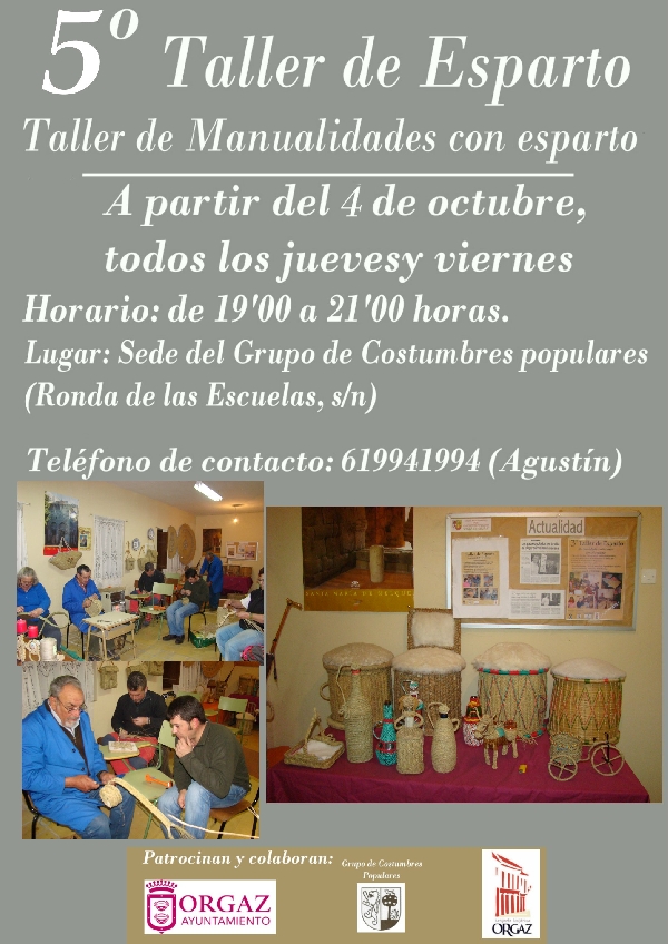 5º TALLER DEL ESPARTO