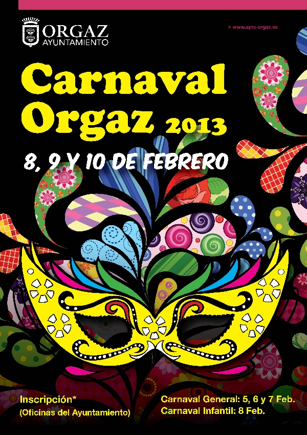 PREMIOS Y PROGRAMACIÓN CARNAVAL 2013