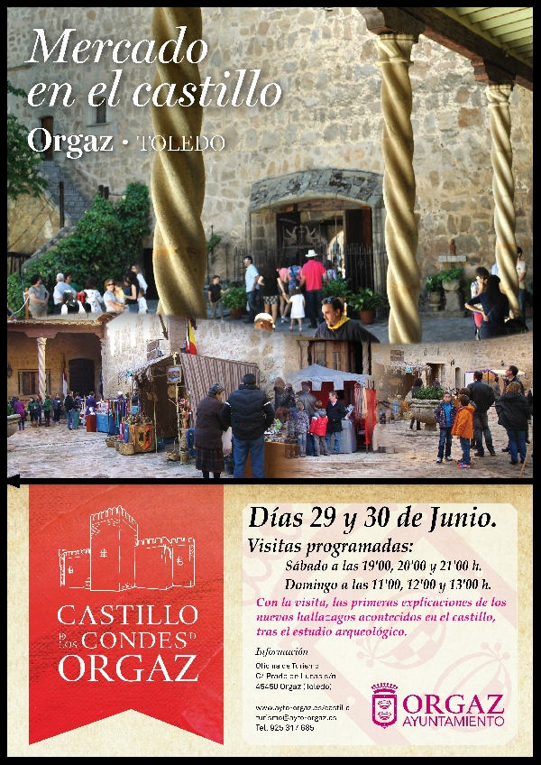 MERCADO EN EL CASTILLO, 29 Y 30 DE JUNIO