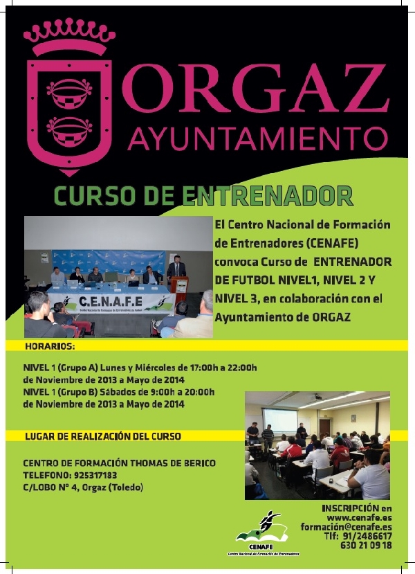 CURSO DE ENTRENADOR