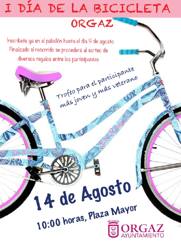 I DÍA DE LA BICICLETA EN ORGAZ. 14 DE AGOSTO