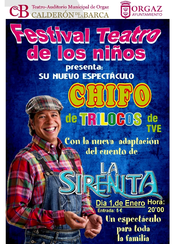 FESTIVAL TEATRO DE LOS NIÑOS. 1 DE ENERO