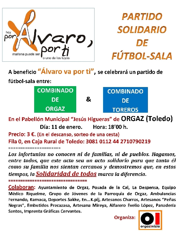 PARTIDO SOLIDARIO. Sábado 11 de enero