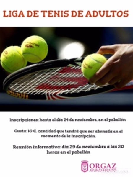 Liga de tenis adultos