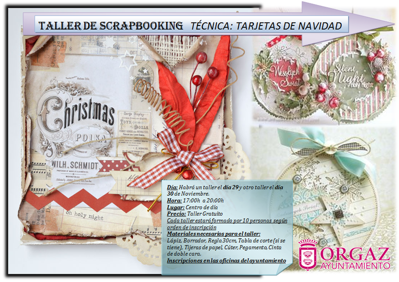 Taller de scrapbooking Navidad