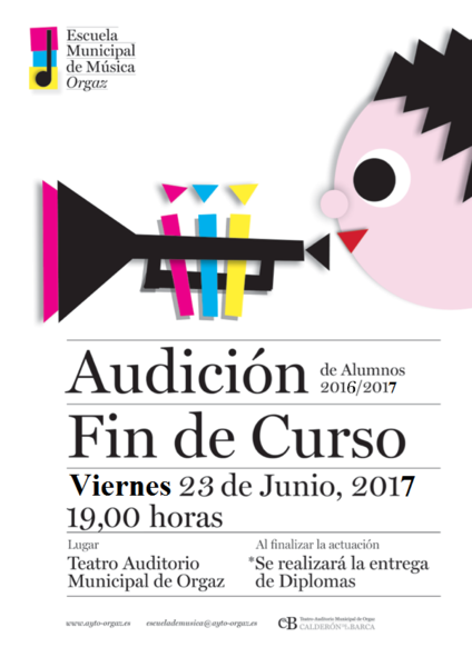 Audición Fin de curso Escuela Municipal de Música 