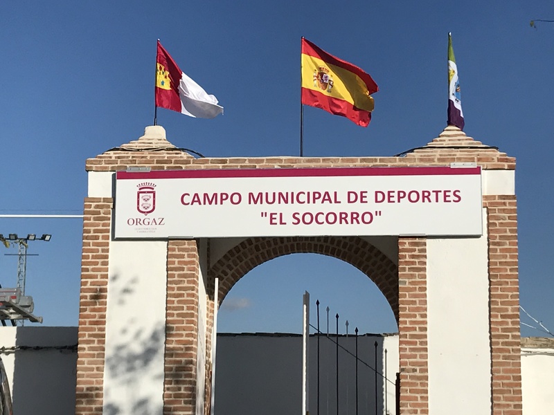 Inauguración del Campo Municipal de Deportes El Socorro