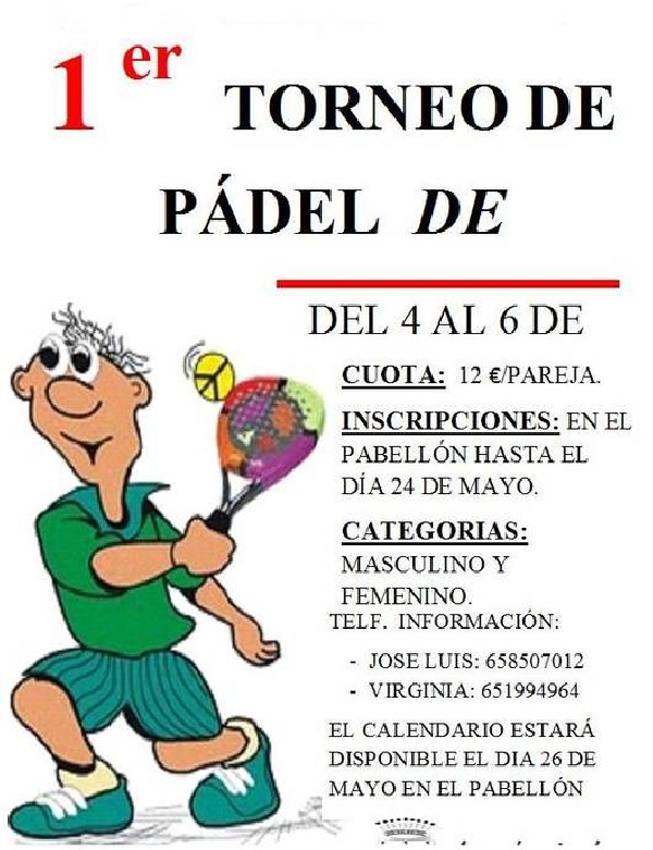 TORNEO DE PADEL