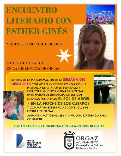 Encuentro literario semana del libro