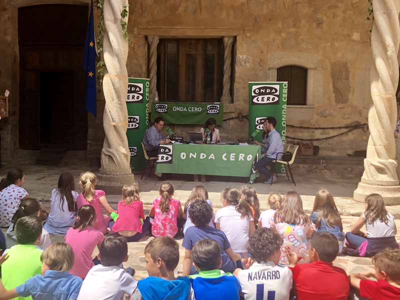 TOLEDO EN LA ONDA HACE SU PROGRAMA DESDE EL CASTILLO DE ORGAZ 