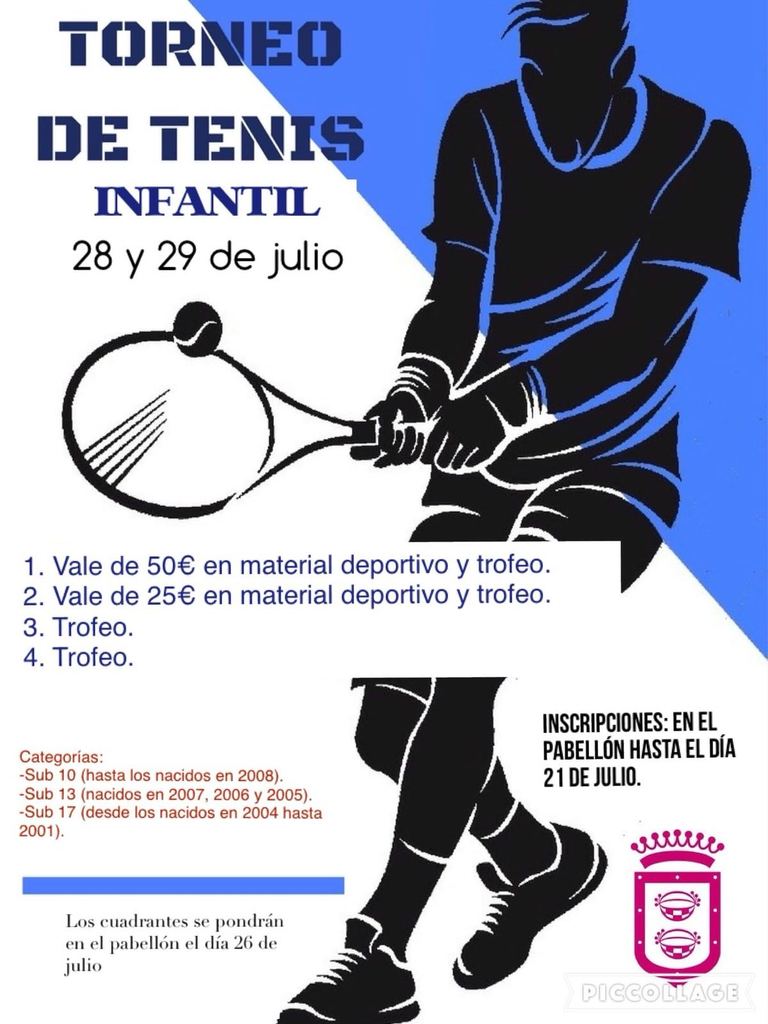 TORNEO DE TENIS INFANTIL 