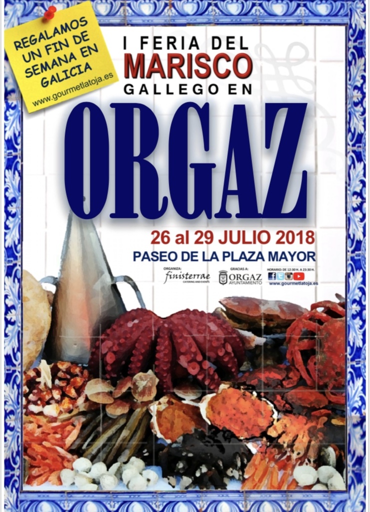 I FERIA DEL MARISCO GALLEGO EN ORGAZ 