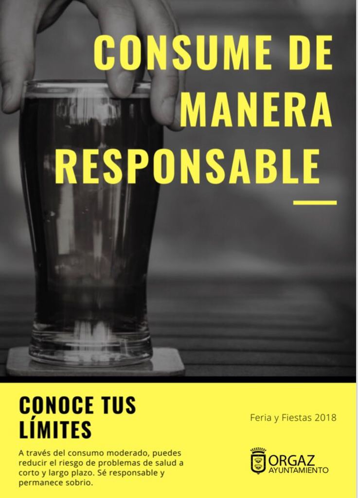 Consume de manera responsable 