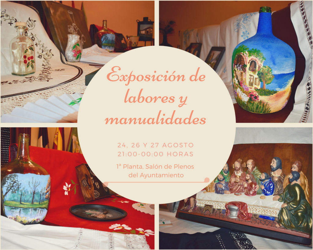 Exposición de labores y manualidades 