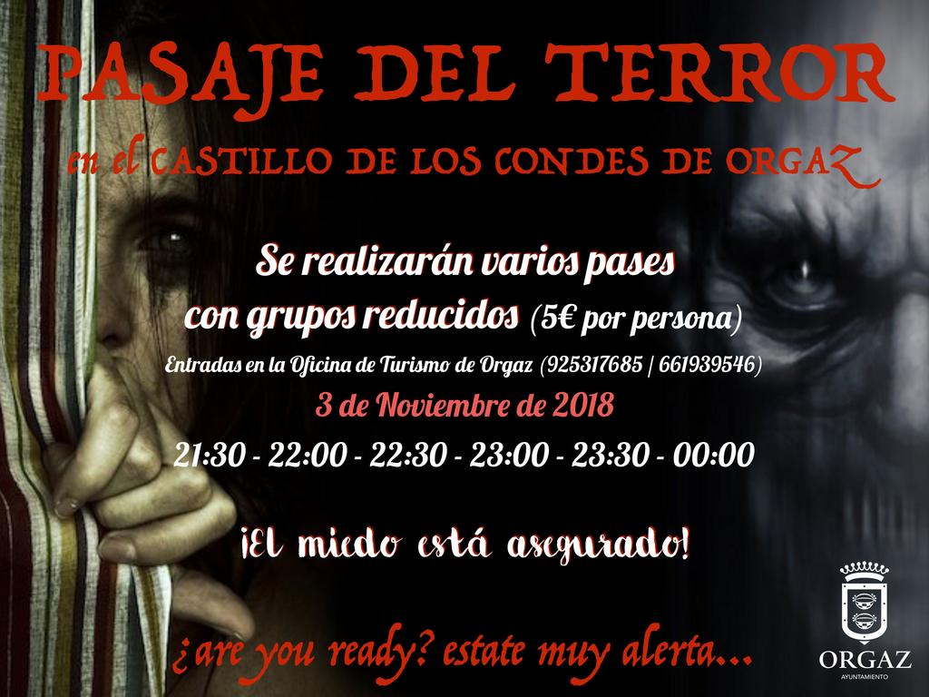 Pasaje del Terror en el Castillo de los Condes de Orgaz 