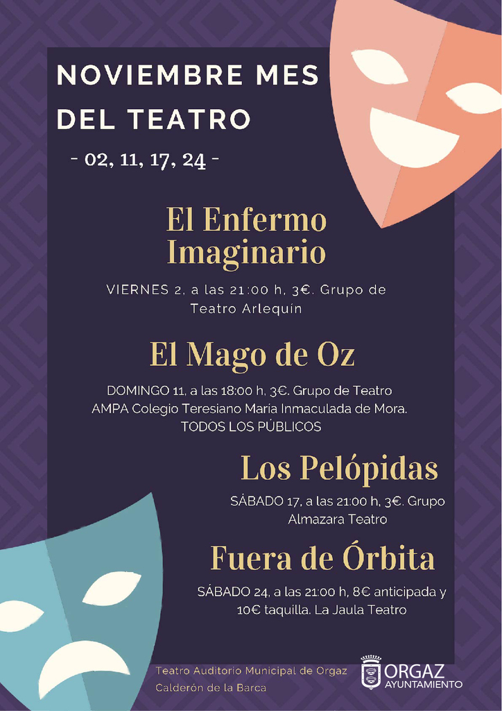 Noviembre Mes del Teatro 