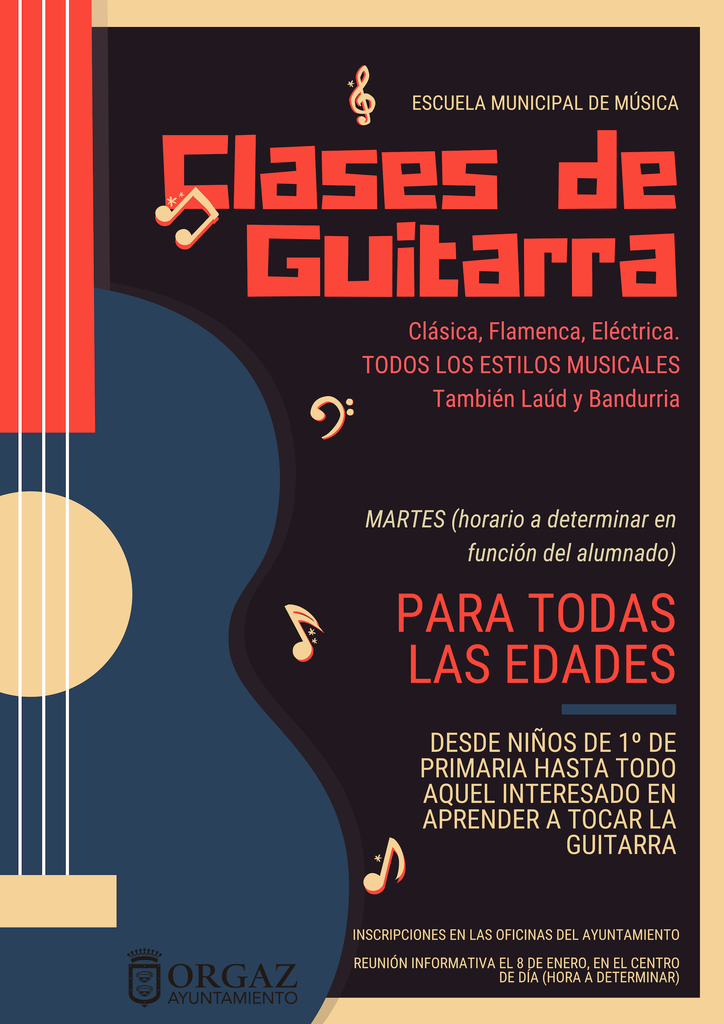 Reunión Clases de Guitarra 