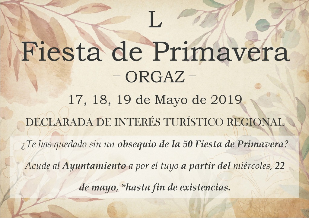 Merchandising L Fiesta de Primavera 