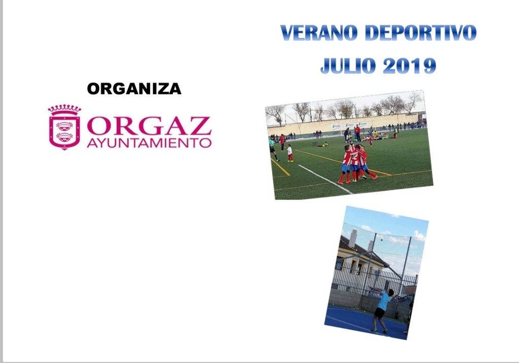 Programación deportiva de Julio 