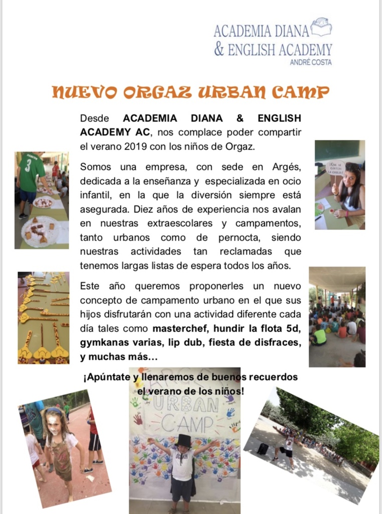 Nuevo Campamento Urbano para el verano 