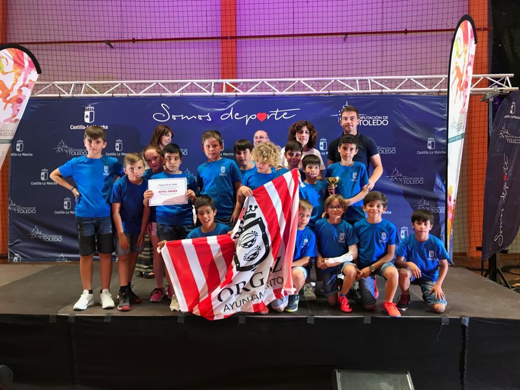 Los Benjamines de las E.Deportivas Municipales campeones provinciales 