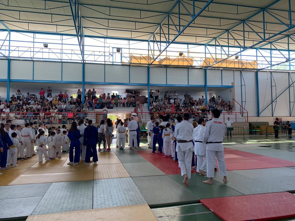 I Festival Judo Lúdico Mancheguito Orgaz-Santacruz en el Pabellón Municipal