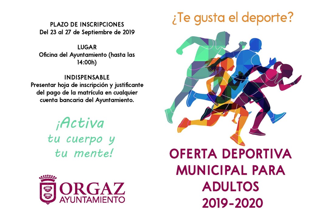 Escuela Municipal Deportiva para Adultos 