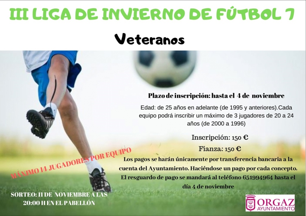 III Liga de Invierno de Fútbol 7