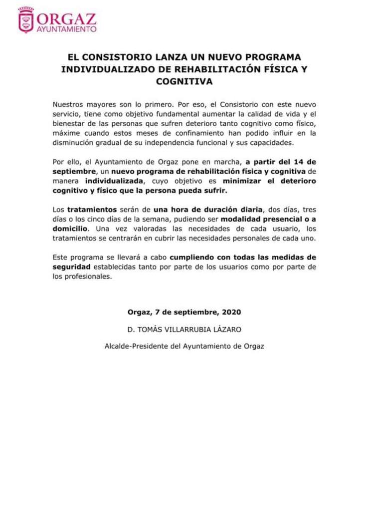 EL CONSISTORIO QUIERE  AUMENTAR LA CALIDAD DE VIDA Y EL BIENESTAR DE LAS PERSONAS 