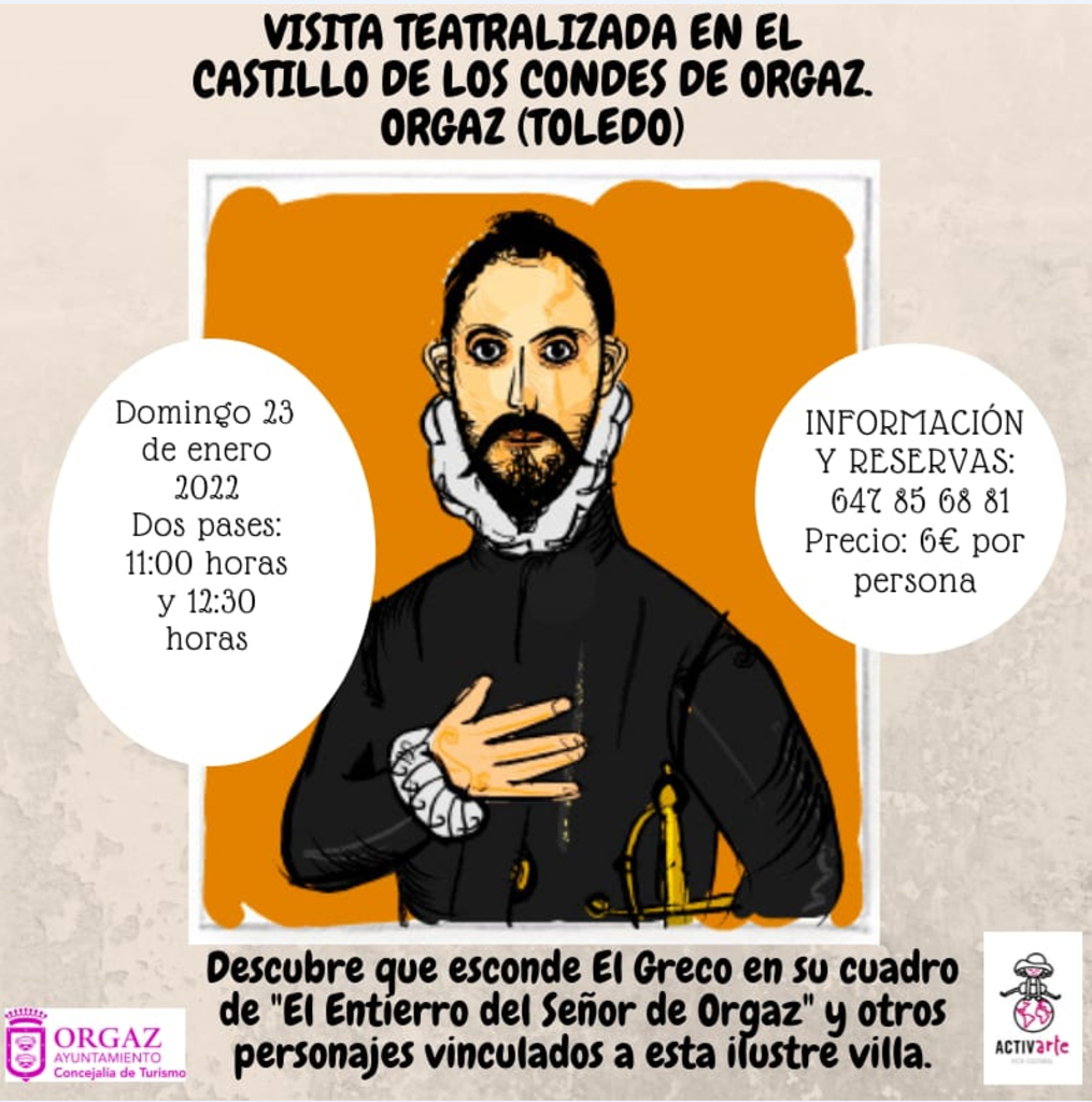 Visitas teatralizadas al Castillo de los Condes de Orgaz 