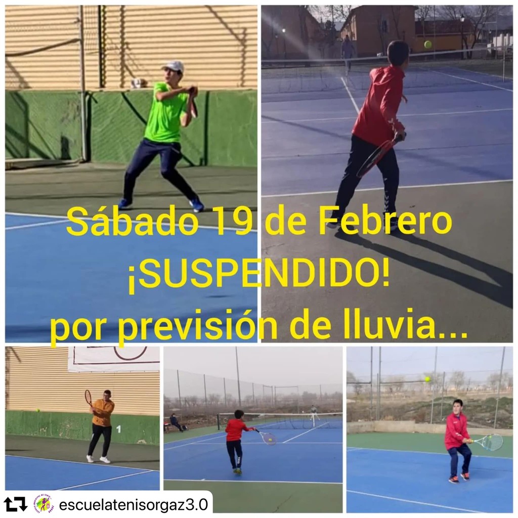 Suspendida la jornada del sábado  del Torneo Interescuelas 