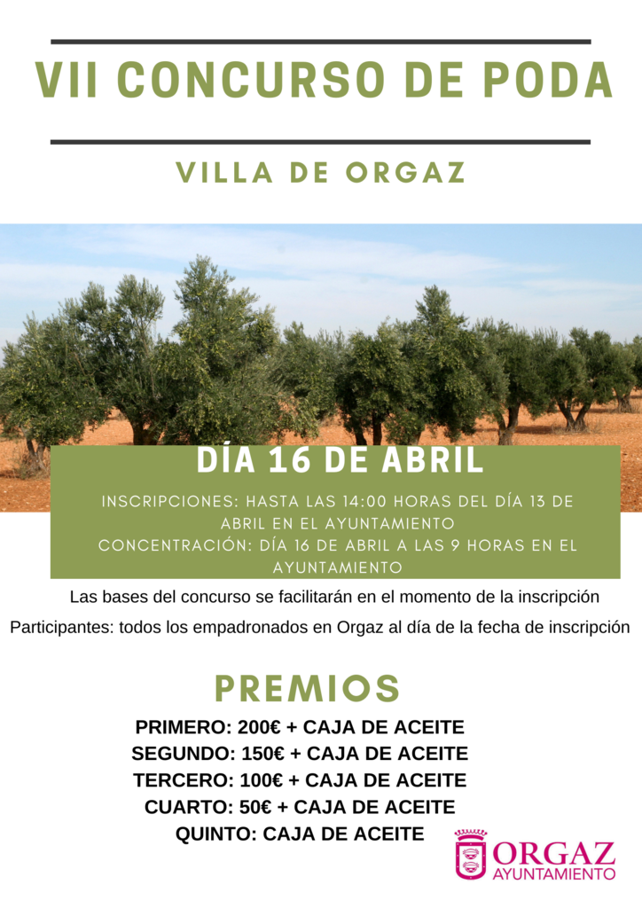 VII Concurso de Poda Villa de Orgaz 