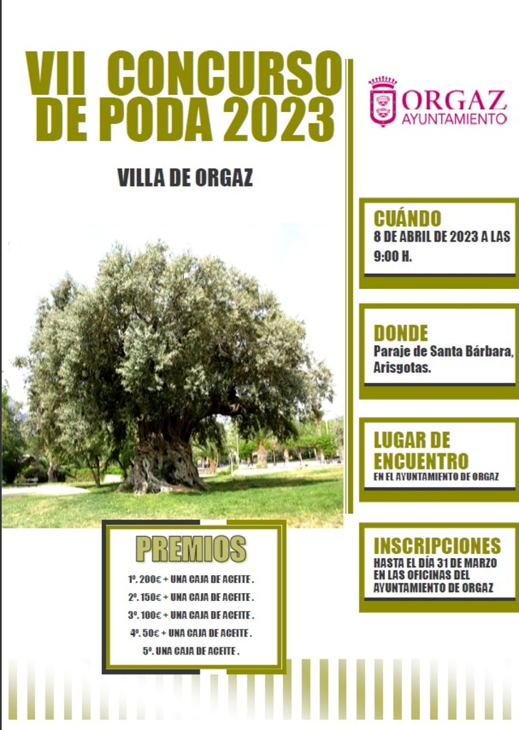 VII CONCURSO DE PODA "VILLA DE ORGAZ"