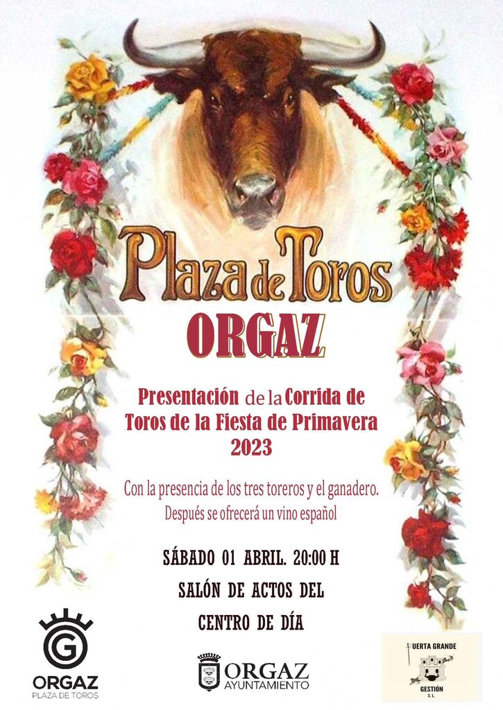 PRESENTACIÓN CORRIDA DE TOROS DE LA FIESTA DE PRIMAVERA 2023