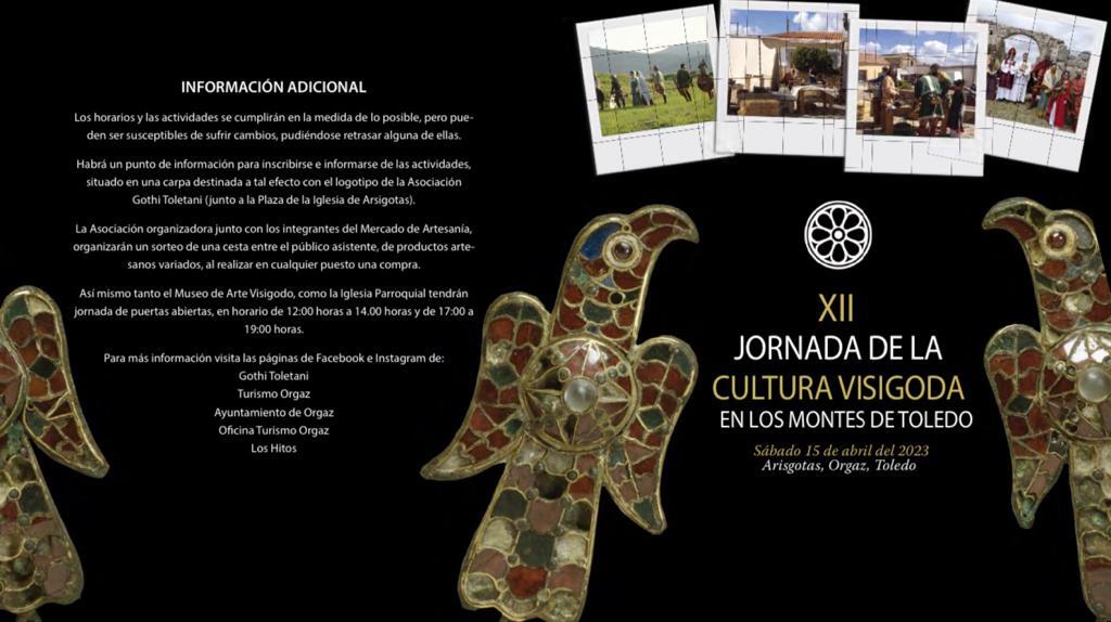 PROGRAMACIÓN XII JORNADAS DE LA CULTURA VISIGODA