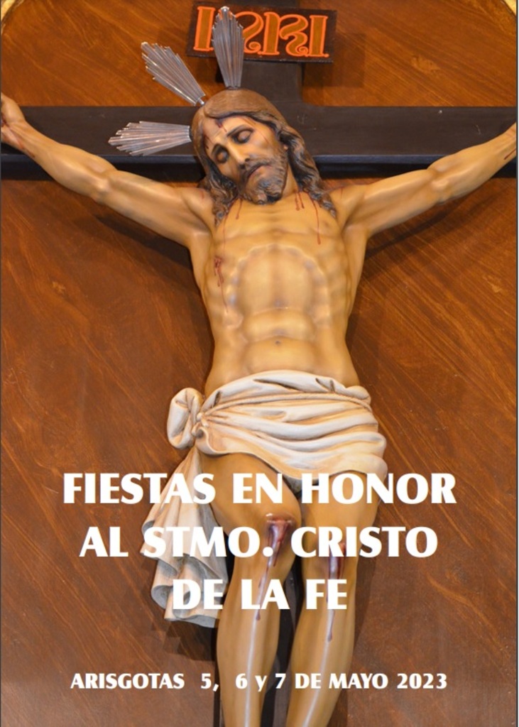 PROGRAMA DE LAS FIESTAS EN HONOR AL CRISTO DE LA FE DE ARISGOTAS