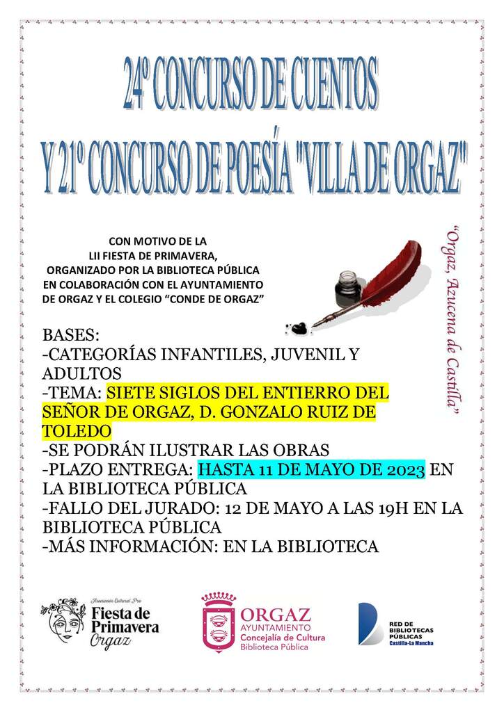 CONCURSO CUENTO Y POESÍA 