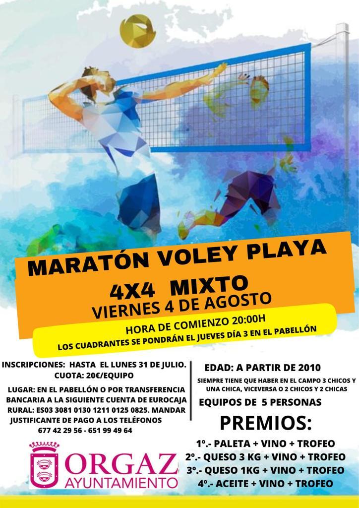 MARATÓN VOLEY PLAYA