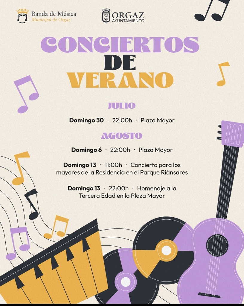 CONCIERTOS DE VERANO DE LA BANDA MUNICIPAL