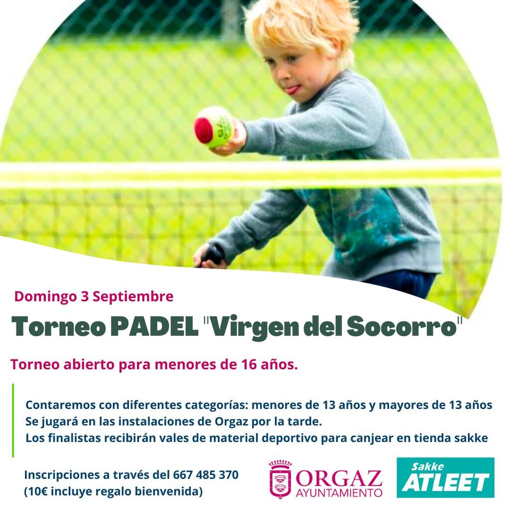 TORNEO PADEL "VIRGEN DEL SOCORRO