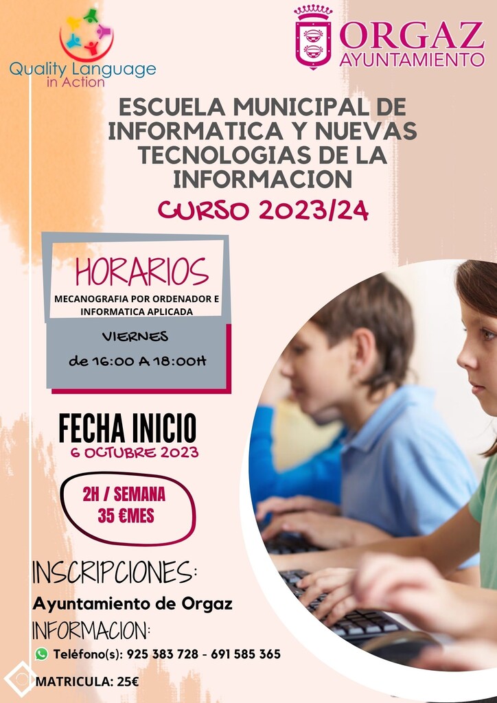 ESCUELA MUNICIPAL DE INFORMÁTICA y NUEVAS TECNOLOGÍAS 