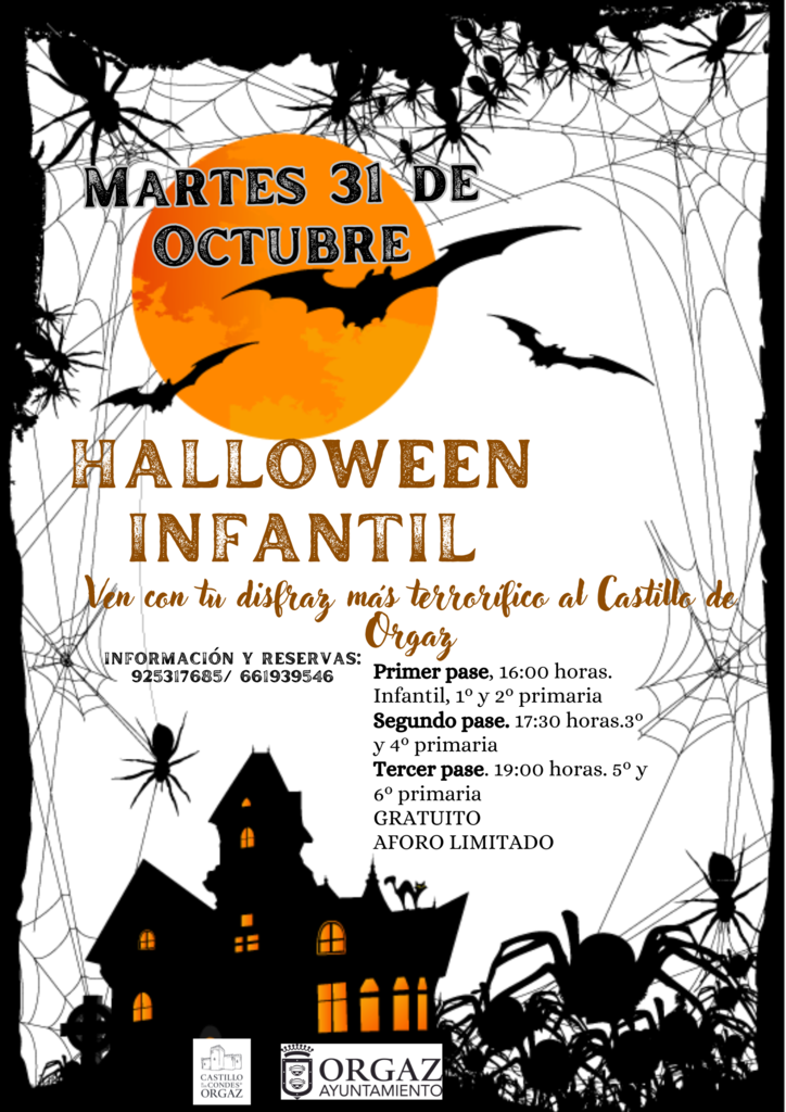 HALLOWEEN INFANTIL EN EL CASTILLO