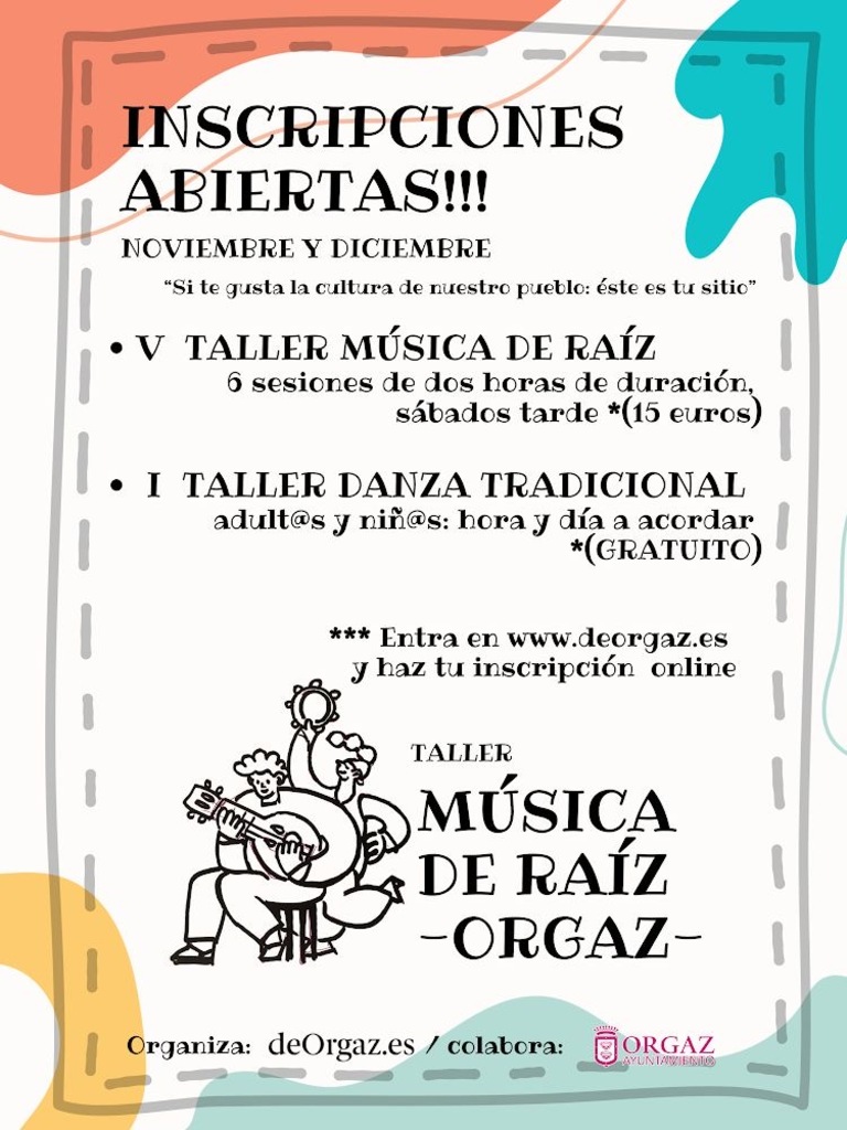 V TALLER MUSICA DE RAIZ