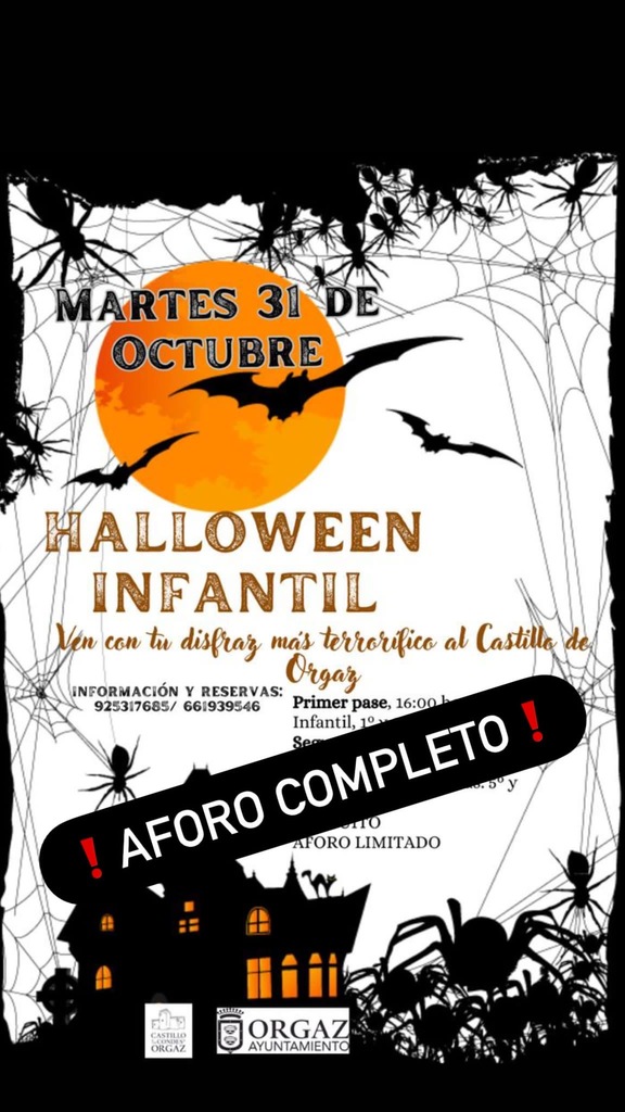 HALLOWEEN INFANTIL COMPLETO